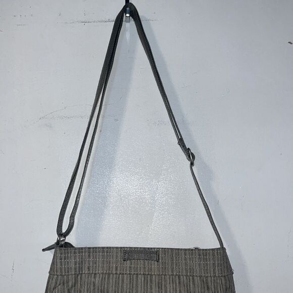 HAIKU Poplar Grey Jaunt Eco-Friendly RFID Blocking Travel Crossbody Bag - Picture 7 of 10